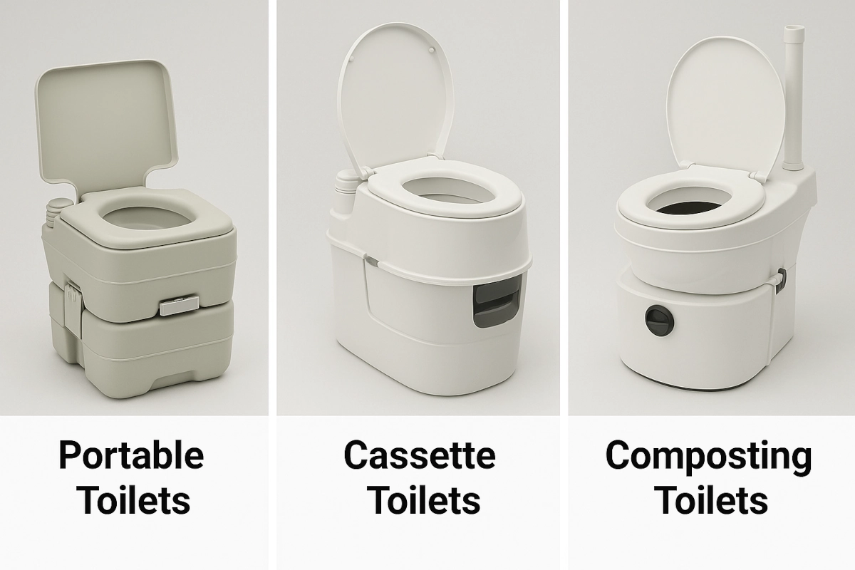 Common Types of Camping Toilets