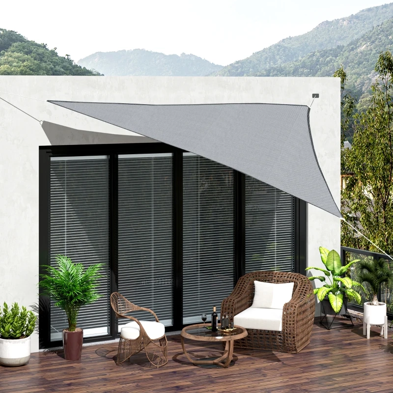 Triangle 10_ Canopy Sun Sail Shade Garden Cover
