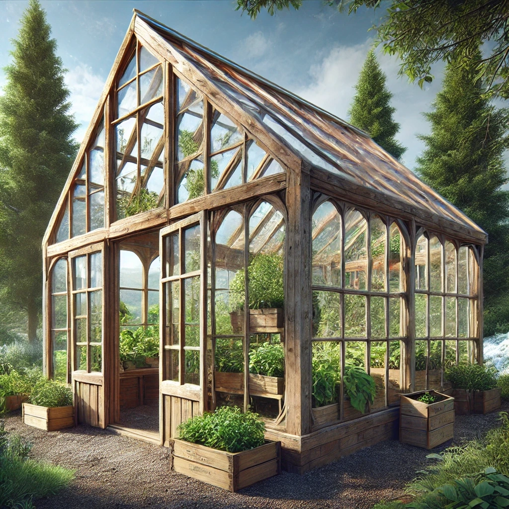 Benefits of Building a Greenhouse with Old Windows