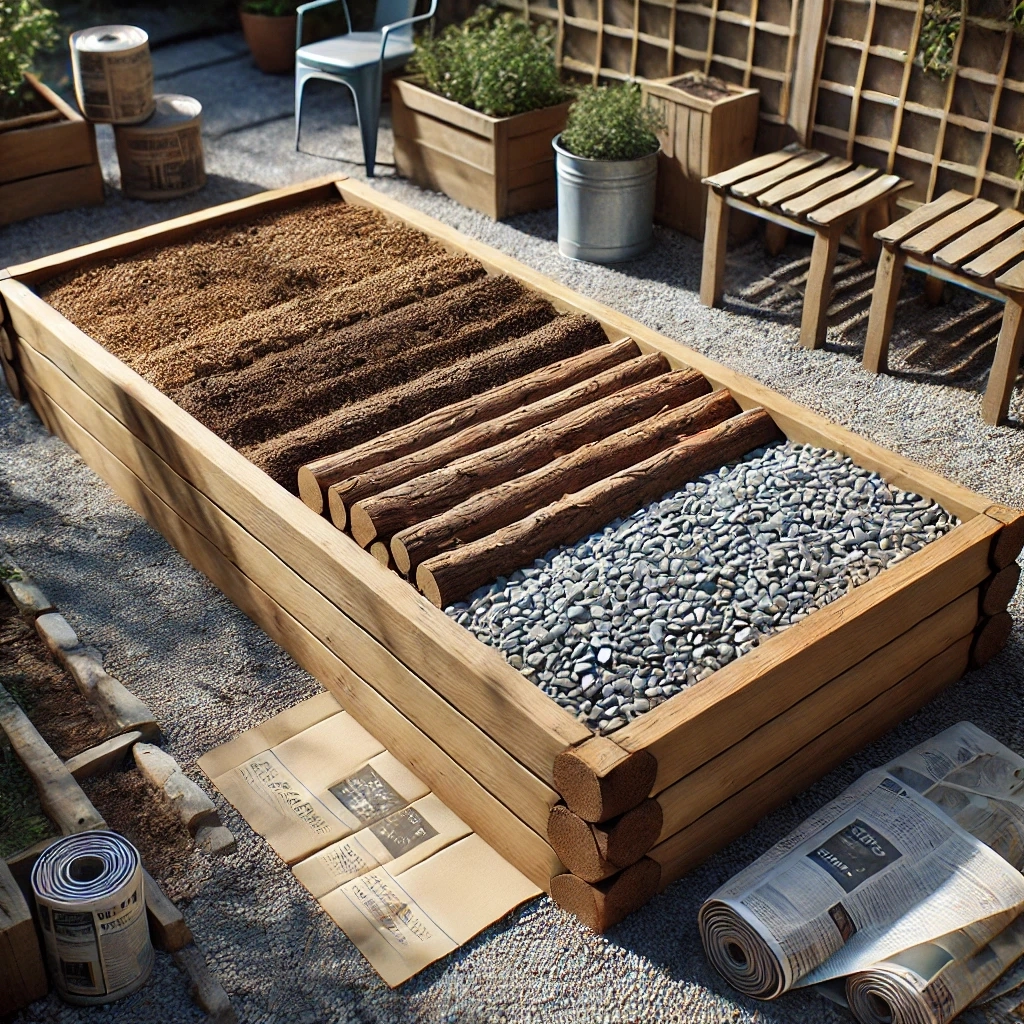 Build the Base Layer for Drainage