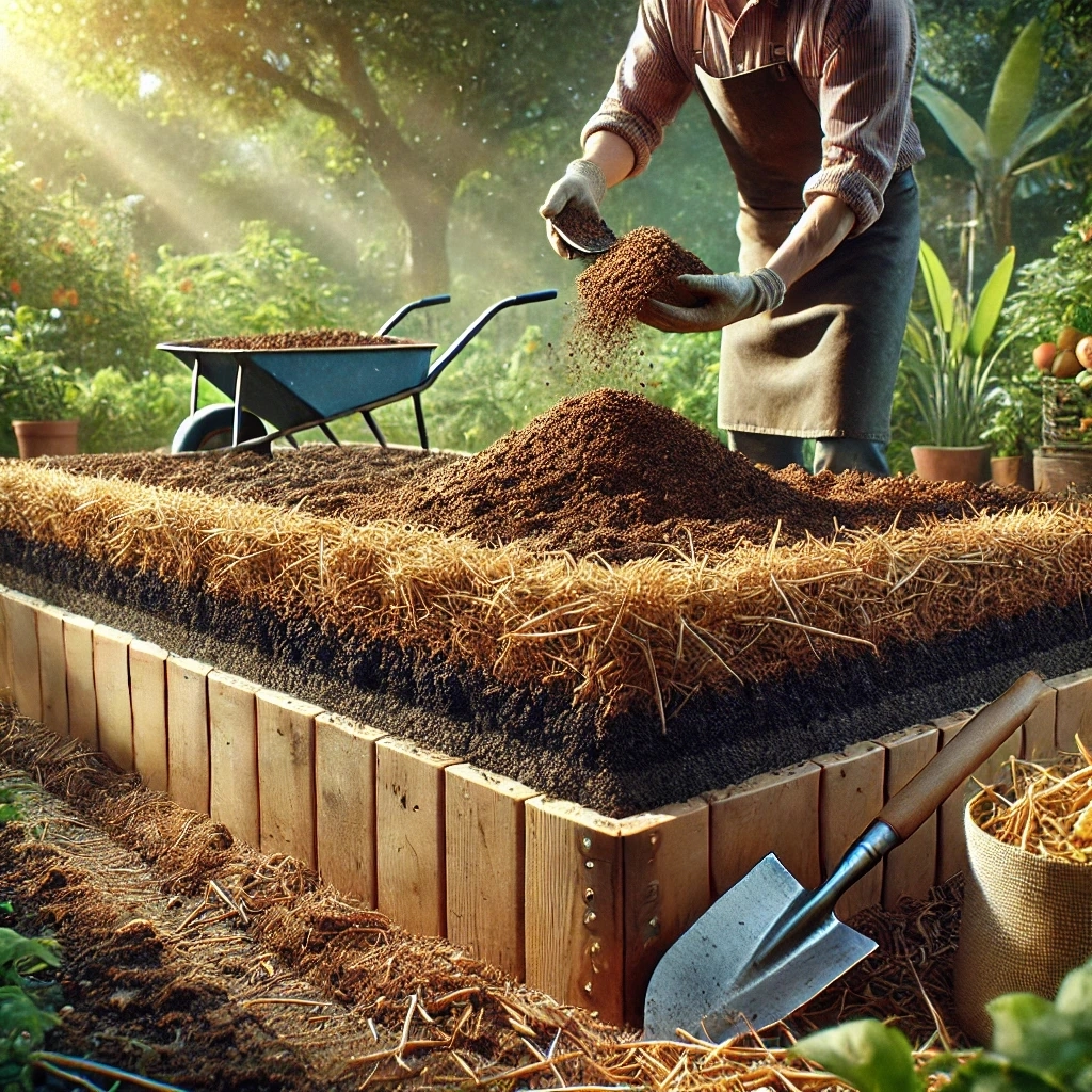 Layering the Soil Tips for Filling Your Bed Efficiently