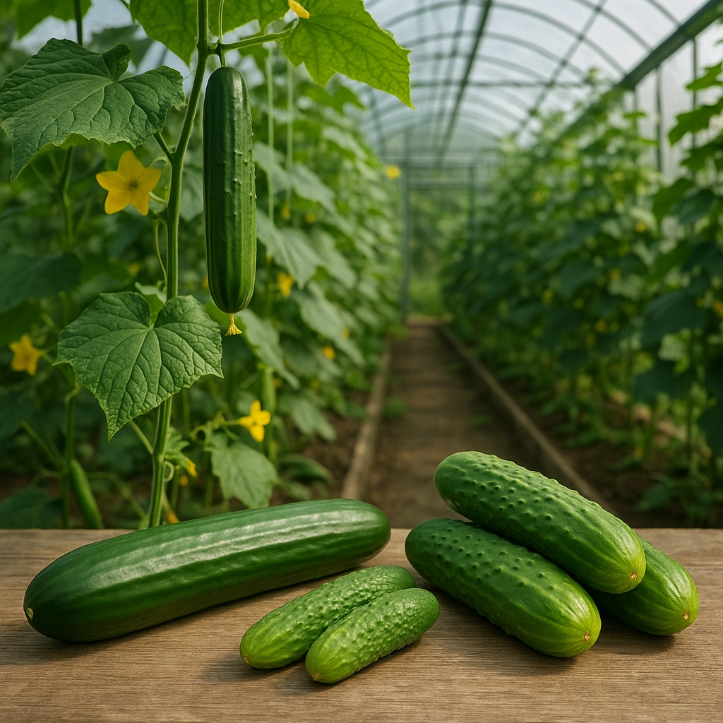 Popular Cucumber Varieties for Greenhouse Cultivation