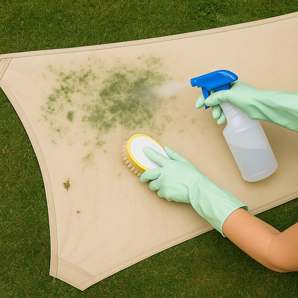 Common shade sail issues like sagging or stains with practical solutions for each problem.