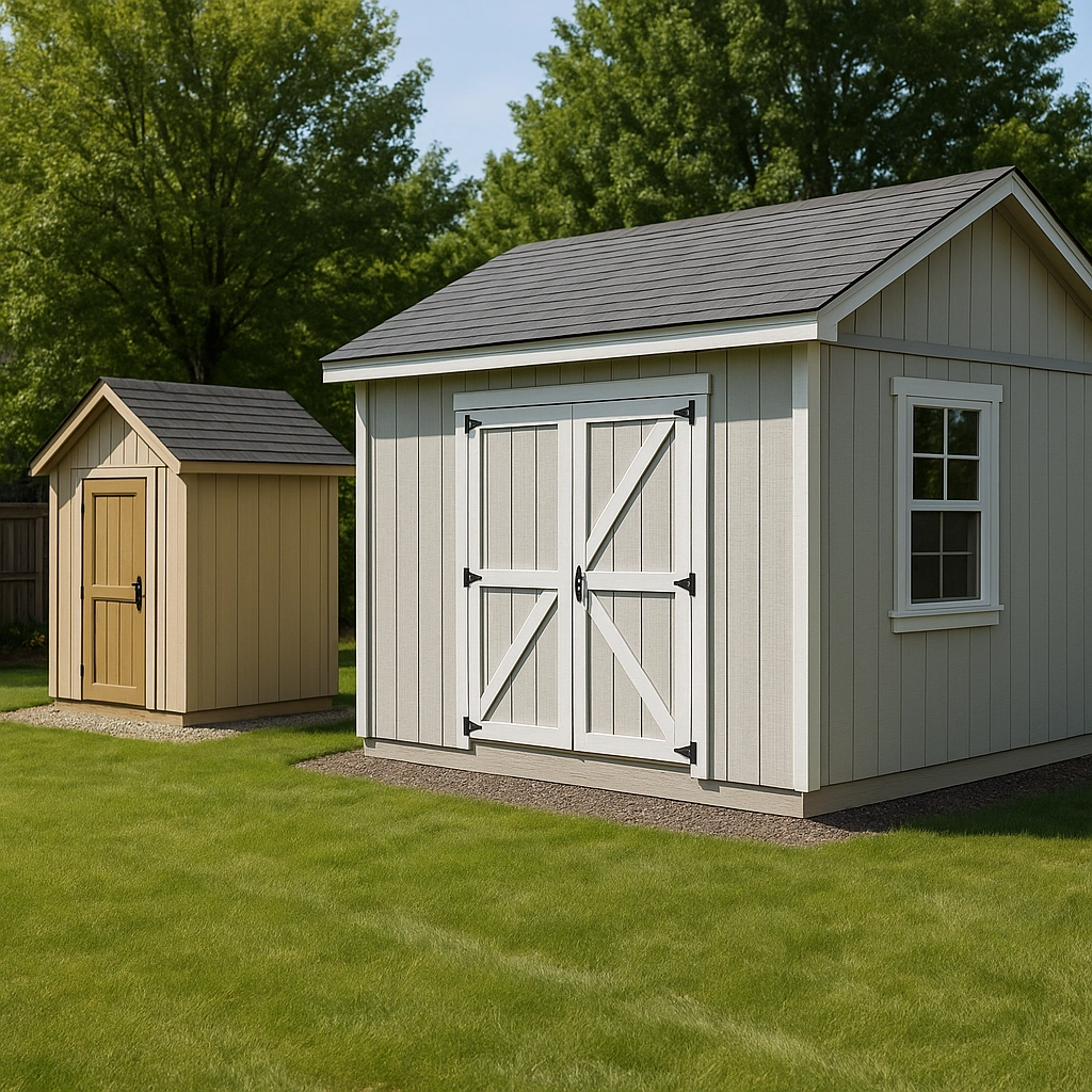 Quick guide to shed permit requirements including size, location, and utility connections.