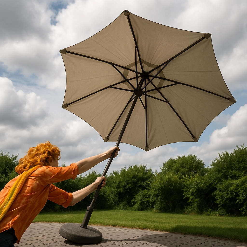 How to Stop Your Patio Umbrella from Blowing Away